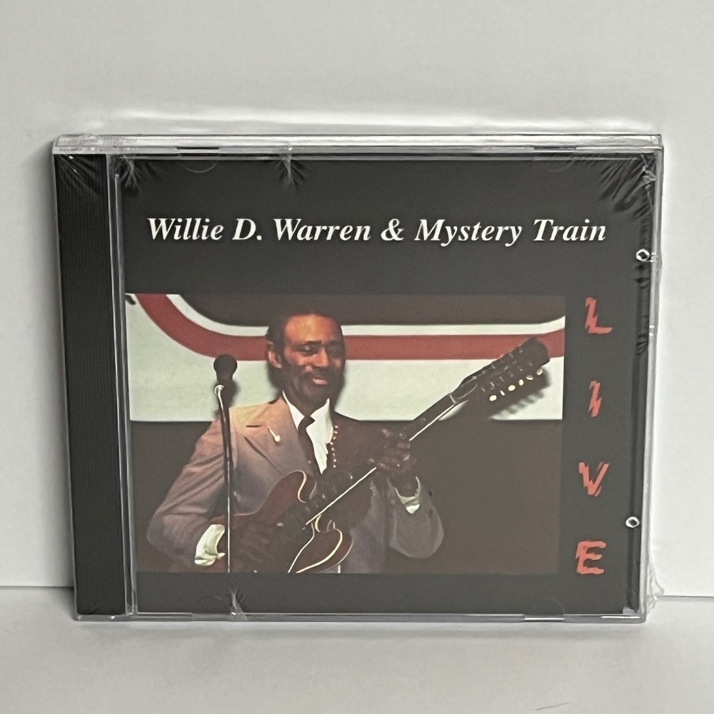 Vintage 1997 Willie D. Warren & Mystery Train Live CD Rare New Sealed Music